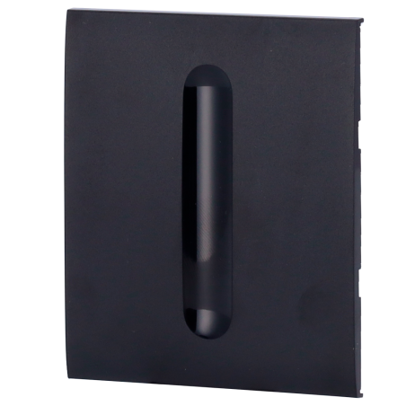 AJ-CENTERBUTTON-DIMMER-B - Pannello touch per dimmer - Compatibile con AJ-LIGHTCORE-DIMMER - Retroilluminazione a LED - Pannello