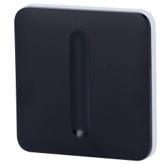 AJ-SOLOBUTTON-DIMMER-B - Pannello touch per dimmer - Compatibile con AJ-LIGHTCORE-DIMMER - Retroilluminazione a LED - Pannello t