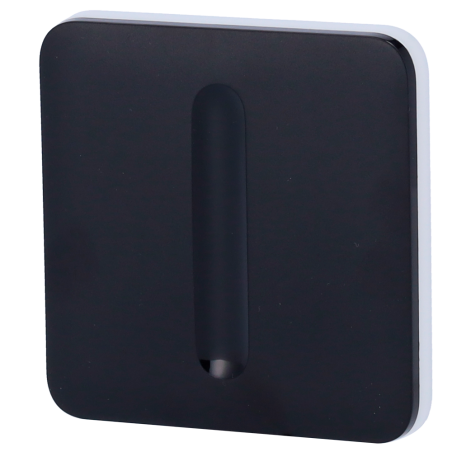 AJ-SOLOBUTTON-DIMMER-B - Pannello touch per dimmer - Compatibile con AJ-LIGHTCORE-DIMMER - Retroilluminazione a LED - Pannello t