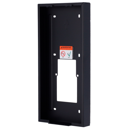AK-BR-R28-S - Supporto per videocitofono - Specifico per Akuvox AK-R27(8)A - Misure: 279 (I) x 129 (La) x 28 (Lu) mm - Fabbricat