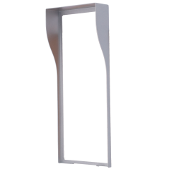 AK-R29-RAINCOVER-F - Tettuccio per videocitofono - Specifica per Akuvox AK-R29S - Misure: 330 (I) x 132 (La) x 45 (Lu) mm - Fabb