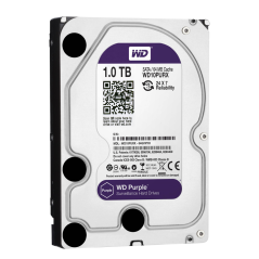 HD1TB - Hard Disk - Capacità 1 TB - Interfaccia SATA 6 GB/s - Modello WD10PURX - Speciale per Videoregistratori - Da solo o inst