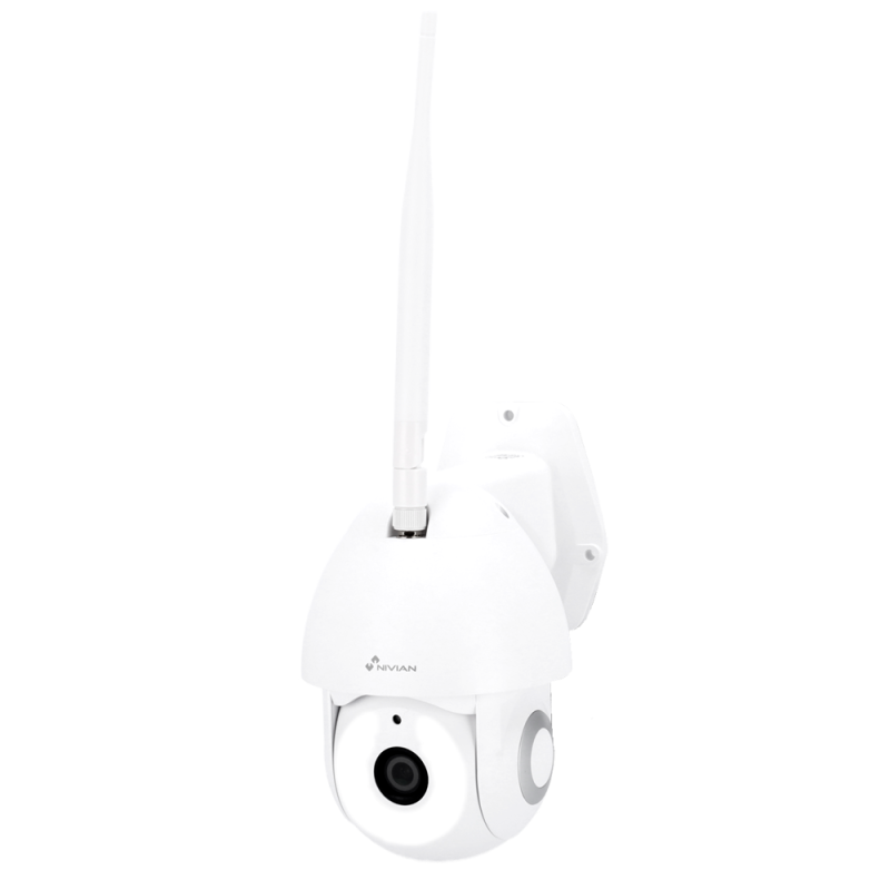 NVS-IPC-0S2 - Telecamera Nivian Smart 2.5K - Wifi 2.4 GHz - Adatta per esterni | IR fino a 10 m - Controllo PT motorizzato / Aut NVS-IPC-0S2 - Telecamera Nivian Smart 2.5K - Wifi 2.4 GHz - Adatta per esterni | IR fino a 10 m - Controllo PT motorizzato / Aut
