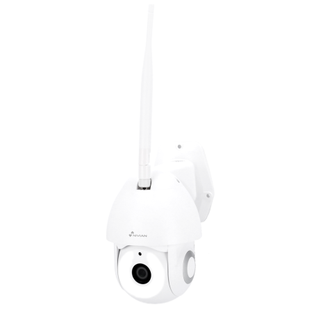 NVS-IPC-0S2 - Telecamera Nivian Smart 2.5K - Wifi 2.4 GHz - Adatta per esterni | IR fino a 10 m - Controllo PT motorizzato / Aut