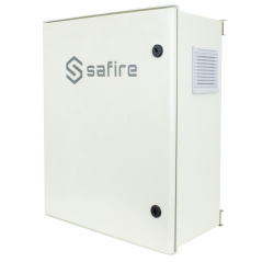 SF-BOX0812V-UPS-IP55 - Safire_x000D_ - Armadio in poliestere SMC - Dimensioni esterne 60x50x23cm_x000D_ - Switch di 8 porte | Va