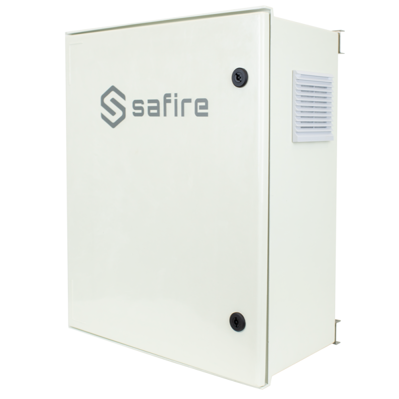 SF-BOX0812V-UPS-IP55 - Safire_x000D_ - Armadio in poliestere SMC - Dimensioni esterne 60x50x23cm_x000D_ - Switch di 8 porte | Va