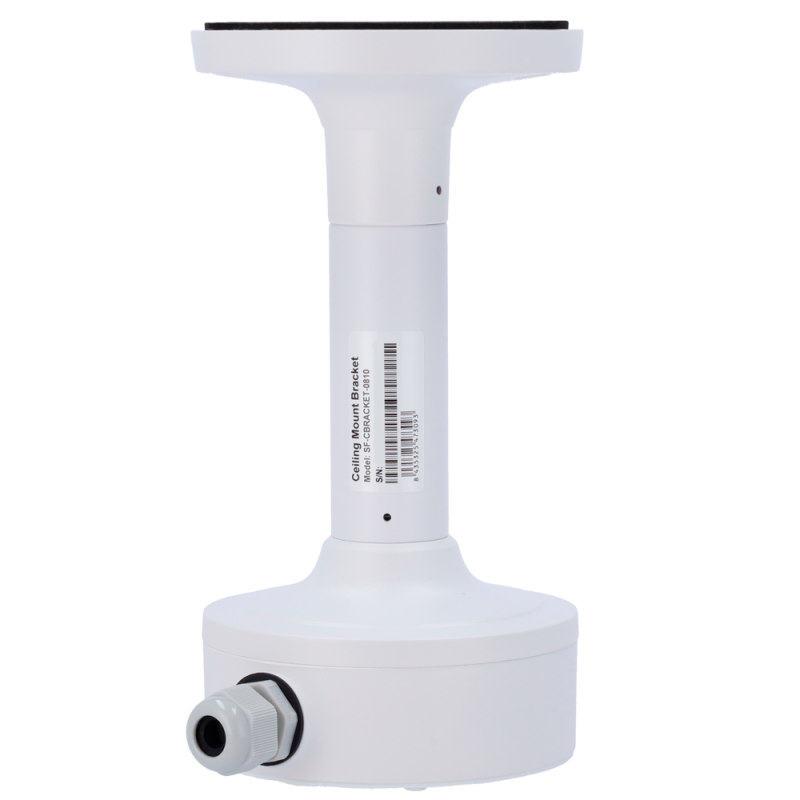 SF-CB-0101B+0810 - Staffa da soffitto Safire Smart - Altezza 230.4 mm - Diametro base per telecamere 117.9 mm - Adatto per ester SF-CB-0101B+0810 - Staffa da soffitto Safire Smart - Altezza 230.4 mm - Diametro base per telecamere 117.9 mm - Adatto per ester