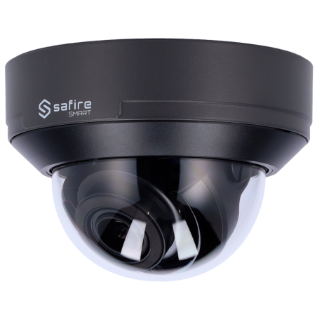 SF-IPD540ZA-4E1-GREY - Safire Smart - Telecamera Dome IP gamma E1 Intelligenza Artificiale - Risoluzione 4 Megapixel (2566x1440)