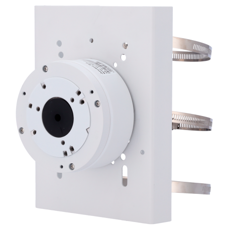 SF-PB-0103+0501 - Staffa di montaggio su palo Safire Smart - Altezza 215 mm - Diametro base per telecamere 112 mm - Adatto per e