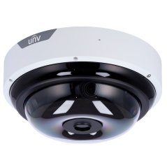 UV-IPC8645EA-ADZKM-I1 - Telecamera Dome IP Uniview - Gamma Prime - 4 x 5 MP | Ottica motorizzata 2.7~13.5 mm - IR 50m | WDR 130