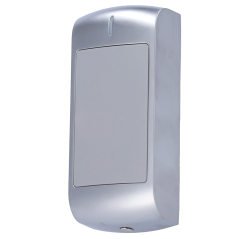 ZK-MR1010 - Lettore di accesso in metallo - Accesso tramite scheda EM e MF - Indicatore a LED e acustico - Wiegand 26/34 - Compa