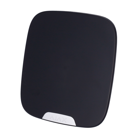10XAJ-BRANDPLATES-B - Pack 10 coperchi personalizzabili per sirena da esterni - Colore nero - Adatto per uso esterno - Sirena no