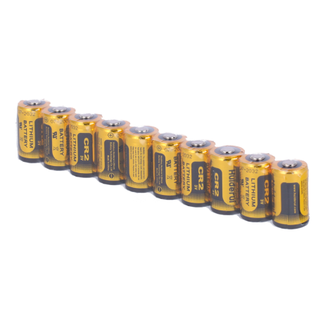 10XBATT-CR2 - Huiderui - Pack batteria CR2 - 10 unità - Voltaggio 3.0 V - Litio - Capacità nominale 850 mAh - Compatibile con i 