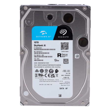 10XHD10TB-S-AI - Pack di dischi duri - 10 unità - Seagate SkyHawk ST10000VE0008 - Fino a 32 trasmissioni di intelligenza artific