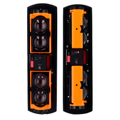 ABH-100W - Rilevatore di barriera a infrarossi - Compatibile con Transmitter o DoorProtect Ajax - Wireless | 4 fasci | Funzione