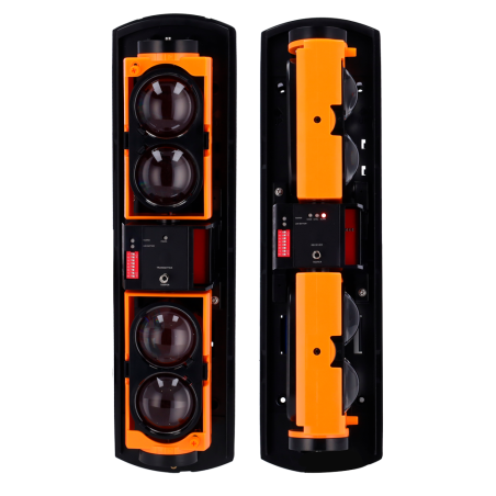 ABH-100W - Rilevatore di barriera a infrarossi - Compatibile con Transmitter o DoorProtect Ajax - Wireless | 4 fasci | Funzione