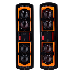 ABH-200W - Rilevatore di barriera a infrarossi - Compatibile con Transmitter o DoorProtect Ajax - Wireless | 4 fasci | Funzione