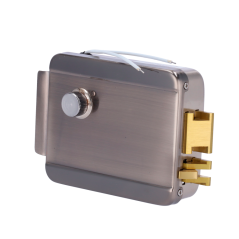 ABK-702A-L - Serratura elettromeccanica - Modo apertura Fail Safe (NC) - LED di stato - Chiusura automatica programmabile - Aper