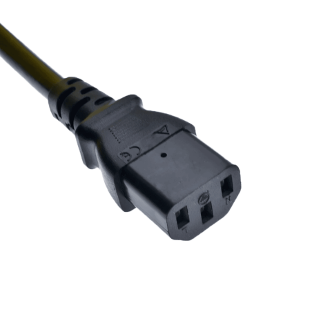 AC-C14-C13 - Cavo di alimentazione - Per CPU - Connettore C13 a C14 - 250VAC / 10A - 200cm di lunghezza