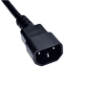 AC-C14-C13 - Cavo di alimentazione - Per CPU - Connettore C13 a C14 - 250VAC / 10A - 200cm di lunghezza AC-C14-C13 - Cavo di alimentazione - Per CPU - Connettore C13 a C14 - 250VAC / 10A - 200cm di lunghezza