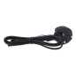 AC-UK-C7 - Cavo di alimentazione - Connettore QT2 - Compatibile con spine inglesi 3 PINES - Fusibile di protezione - 250VAC / 13