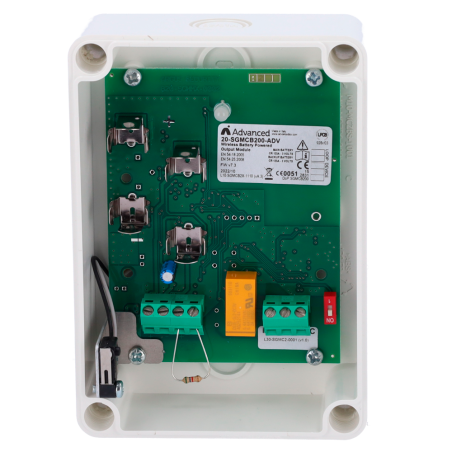ADV-20-SGMCB200 - Modulo relè di uscita Advanced - Comunicazione wireless bidirezionale - Fino a 200m di comunicazione - Informa