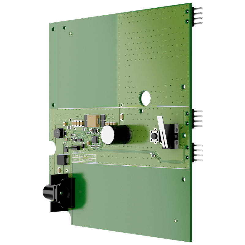 AJ-DC12V-PSU-NVR - Modulo di alimentazione 12 VDC - Compatibile con Ajax NVR 8-ch e 16-ch - Tensione di ingresso 8~16 VDC - Conn