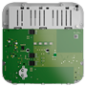 AJ-DC12V-PSU-NVR - Modulo di alimentazione 12 VDC - Compatibile con Ajax NVR 8-ch e 16-ch - Tensione di ingresso 8~16 VDC - Conn