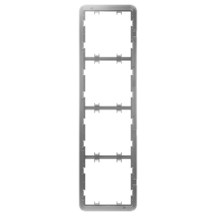AJ-FRAME-4-VERT - Telaio verticale per quattro dispositivi - Compatibile con 2 x AJ-SIDEBUTTON-...-VERT - Compatibile con 2 x AJ