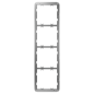 AJ-FRAME-4-VERT - Telaio verticale per quattro dispositivi - Compatibile con 2 x AJ-SIDEBUTTON-...-VERT - Compatibile con 2 x AJ