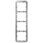 AJ-FRAME-4-VERT - Telaio verticale per quattro dispositivi - Compatibile con 2 x AJ-SIDEBUTTON-...-VERT - Compatibile con 2 x AJ