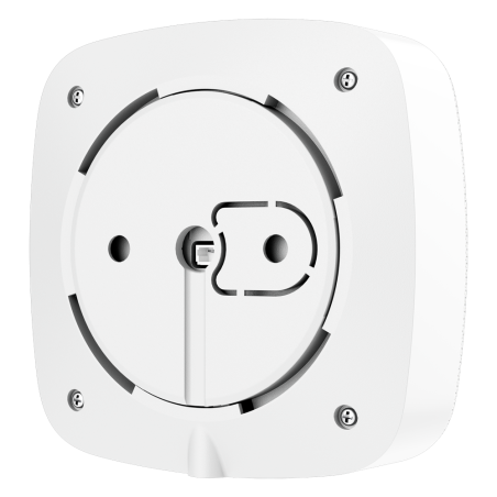 AJ-HOMESIREN-S-W - Sirena interna - Certificato NFA2P e grado 2 - Alimentazione 2 pile CR123A 3.0 V Panasonic - Ajax Superior - 