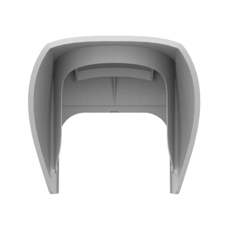 AJ-HOOD - Tettuccio per rilevatore da esterno - Compatibile con AJ-OUTDOORPROTECT-W - Per esterni - Colore bianco