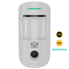 AJ-MOTIONCAM-AM-PHOD-S-W - Rilevatore di foto su richiesta - Grado 2 - Ajax Superior / Staffa con vite di fissaggio - Risoluzion