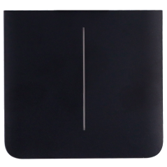 AJ-SIDEBUTTON-2G-B-VERT - Pannello tattile per doppio interruttore della luce - Compatibile con AJ-LIGHTCORE-2G-VERT - Retroillu