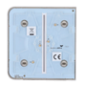AJ-SIDEBUTTON-2G-OLI - Pannello tattile per doppio interruttore della luce - Compatibile con AJ-LIGHTCORE-2G - Retroilluminazion AJ-SIDEBUTTON-2G-OLI - Pannello tattile per doppio interruttore della luce - Compatibile con AJ-LIGHTCORE-2G - Retroilluminazion