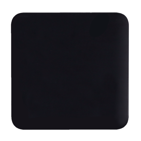AJ-SOLOBUTTON-1G2W-B - Pannello tattile per interruttore della luce - Compatibile AJ-LIGHTCORE-1G / -2W - Retroilluminazione a L