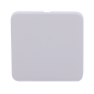 AJ-SOLOBUTTON-1G2W-FOG - Pannello tattile per interruttore della luce - Compatibile AJ-LIGHTCORE-1G / -2W - Retroilluminazione a AJ-SOLOBUTTON-1G2W-FOG - Pannello tattile per interruttore della luce - Compatibile AJ-LIGHTCORE-1G / -2W - Retroilluminazione a