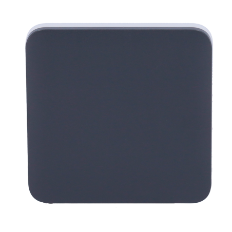 AJ-SOLOBUTTON-1G2W-GRA - Pannello tattile per interruttore della luce - Compatibile AJ-LIGHTCORE-1G / -2W - Retroilluminazione a