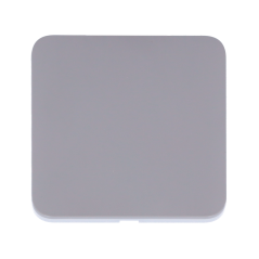 AJ-SOLOBUTTON-1G2W-GRE - Pannello tattile per interruttore della luce - Compatibile AJ-LIGHTCORE-1G / -2W - Retroilluminazione a