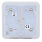 AJ-SOLOBUTTON-2G-OYS - Pannello tattile per doppio interruttore della luce - Compatibilità con AJ-LIGHTCORE-2G - Retroilluminazi AJ-SOLOBUTTON-2G-OYS - Pannello tattile per doppio interruttore della luce - Compatibilità con AJ-LIGHTCORE-2G - Retroilluminazi