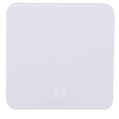 AJ-SOLOBUTTON-DIMMER-W - Pannello touch per dimmer - Compatibile con AJ-LIGHTCORE-DIMMER - Retroilluminazione a LED - Pannello t