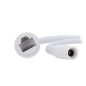 AJ-TURRETCAM-8-0400-W - Telecamera IP Turret 8 Megapixel Ajax - Progressive Scan CMOS_x000D_ - Ottica 4 mm, Slot MicroSD fino a