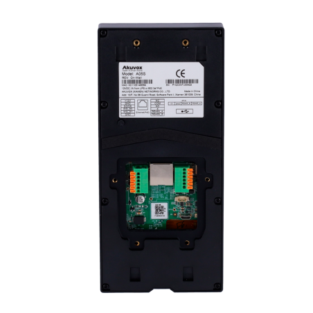 AK-A05C - Controllo accessi - Riconoscimento Facciale, scheda MF, NFC, BLE e QR | 1 relè - 20.000 utenti | 50.000 registri - Con