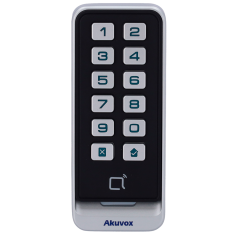 AK-ACR-CRM11 - Lettore di accesso - Accesso tramite scheda EM/MF e PIN - Indicatore a LED e acustico - Wiegand 26/34 - Compatibi