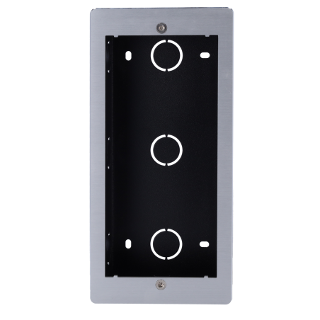 AK-BR-R20B-F - Pannello frontale e scatola di giunzione da incasso - Specifica per Akuvox AK-R20B(K)-xB - Pannello: 226 (I) x 10