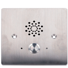 AK-E20S - Videocitofono IP antivandalo IK10 - Audio bidirezionale - PoE, SIP Standard | Formato compatto - Videocitofono di emer