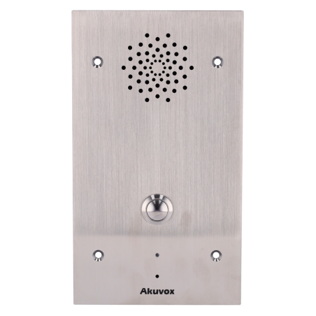 AK-E21A - Videocitofono IP antivandalo IK10 - Audio bidirezionale - 2 relè | PoE, SIP Standard - Videocitofono di emergenza - Ma