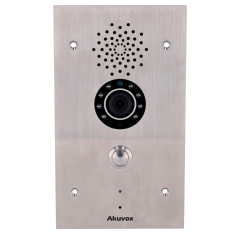 AK-E21V - Videocitofoni IP - Telecamera 2 Mp | Audio bidirezionale - 2 relè | PoE, SIP standard - Videocitofono di emergenza - M