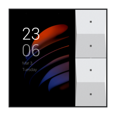 AK-KS41-KNX-EU - Monitor Linux per domotica - Schermo TFT di 3.27" - Audio bidirezionale | Monitor del videocitofono - TCP/IP, W
